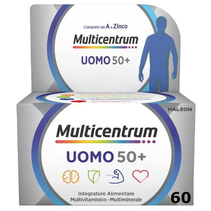Multicentrum Uomo 50+ 60cpr - Immagine 3